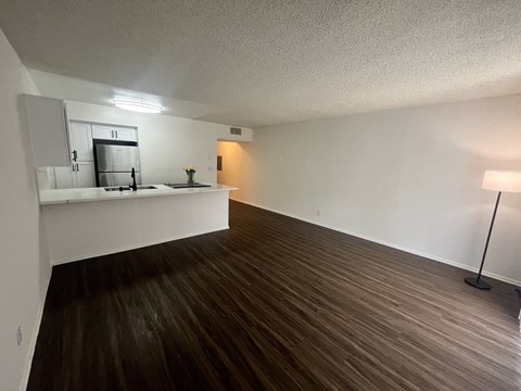 Amsterdam studio living room